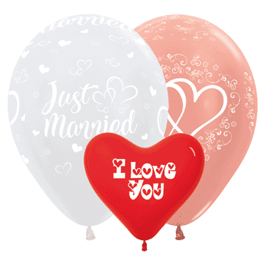 Öko-Luftballon Hochzeit & Liebe