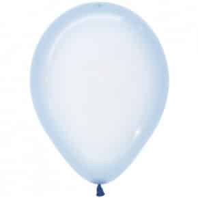 Öko-Luftballon Kristallpastell Blau