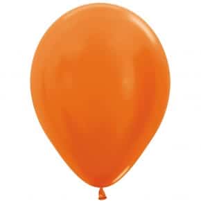 Öko-Luftballon Orange Metallic