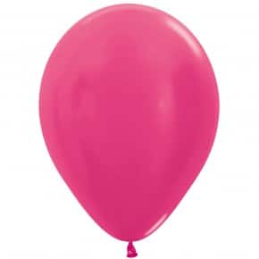 Öko-Luftballon Pink Metallic