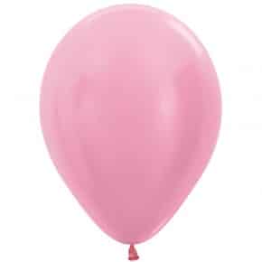 Öko-Luftballon Samt Rosa
