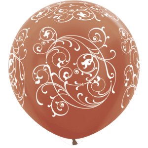 Bioloons Riesenballon Kupfer Metallic (90cm) - Premium Qualität