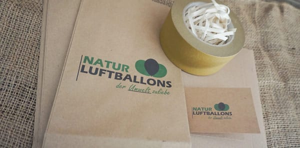 Nachhaltige Verpackung aus Kraftpapier und Wellpappe