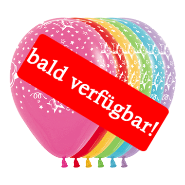 Bald verfügbar: Öko-Luftballon Zahlen