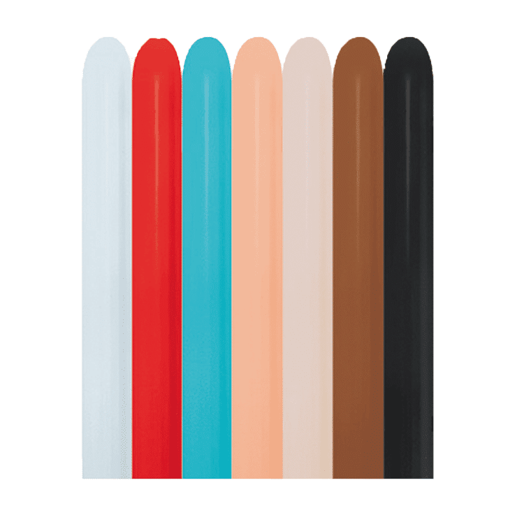 Bio Modellierballon 260 - 003 Twister Mischung 100 St.