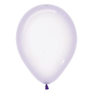 Bioloons Rundballon Kristall Flieder (30cm) - plastikfrei verpackt