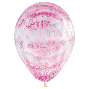 Bio Luftballon Graffiti pink biodegradable
