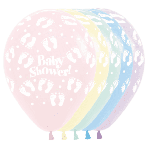 Bioloons Rundballon bunt sortiert Baby Shower