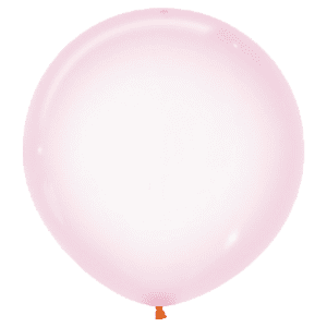 Bioloons Riesenballon Kristall Rosa (60cm) - für Dekorationen