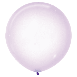 Bioloons Riesenballon Kristall Flieder (60cm) - Premium Qualität