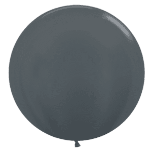 Bioloons Riesenballon Graphit Metallic (60cm) - Premium Qualität
