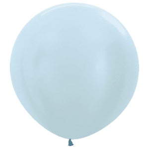 Bioloons Riesenballon Samt Blau (90cm) - Frei von Schadstoffen