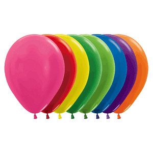 Öko-Luftballons Metallic-Farben