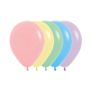 Öko-Luftballons Pastell-Farben