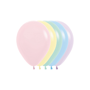 Öko-Luftballons Samtmatte Farben