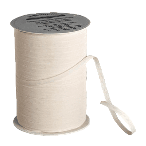 Luftballon-Halteband Bio-Kräuselband Weiß