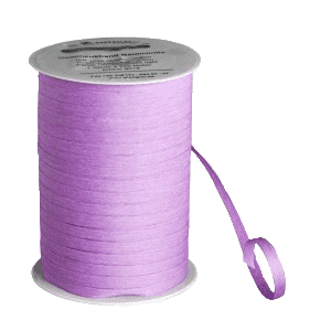 Luftballon-Halteband Bio-Kräuselband Flieder