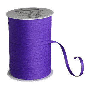 Luftballon-Halteband Bio-Kräuselband Violett