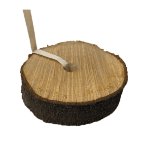 Holzscheibe Luftballon Haltegewicht 50g