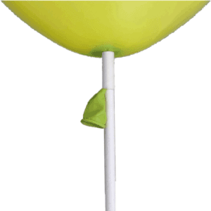 Luftballon Haltestab Luftballonstab aus reinem Papier