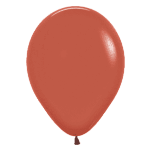 Bioloons Rundballon Terracotta (30cm) - plastikfrei verpackt