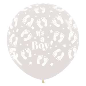 Bioloons Riesenballon Kristallklar Füße