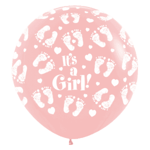 Bioloons Riesenballon Rosa Füße