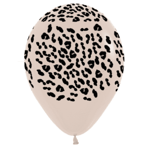 Bioloons Rundballon Weißer Sand Gepard