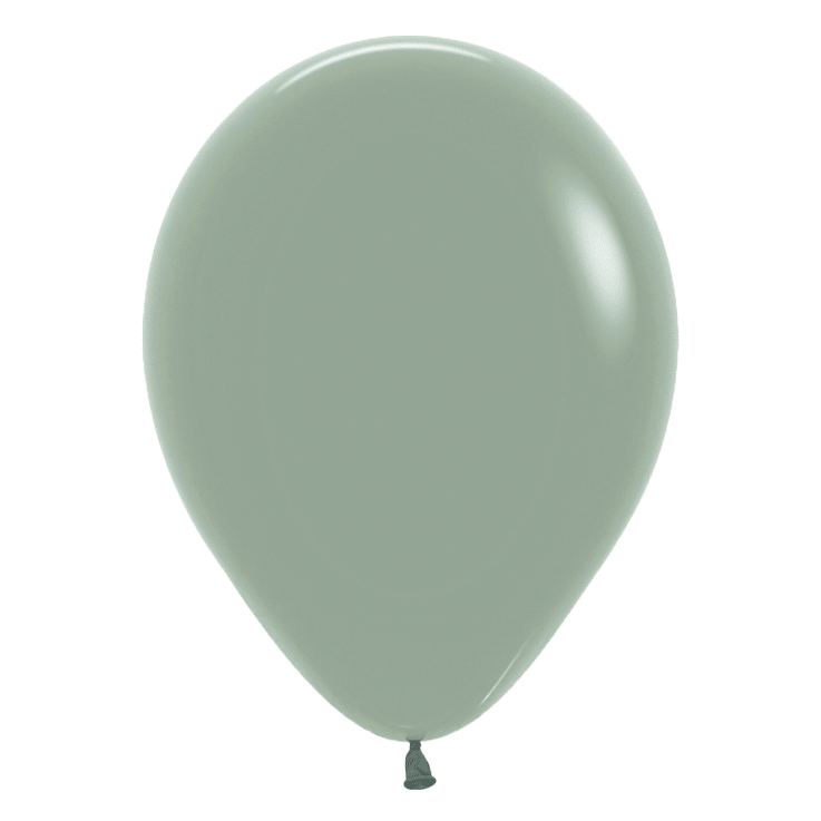 Bio-Luftballon creme eucalyptus 30 cm