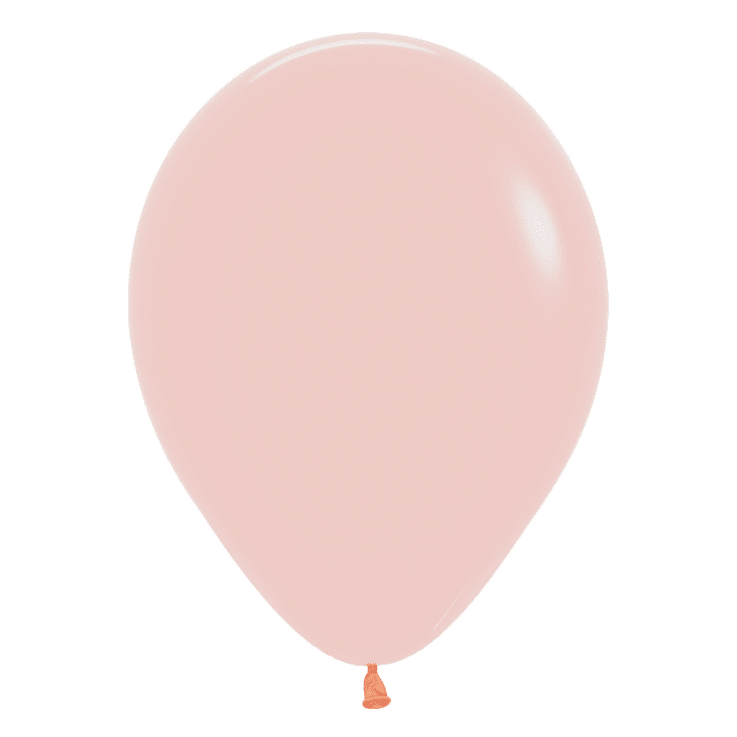 Bio-Luftballon pastellmelone matt 30 cm