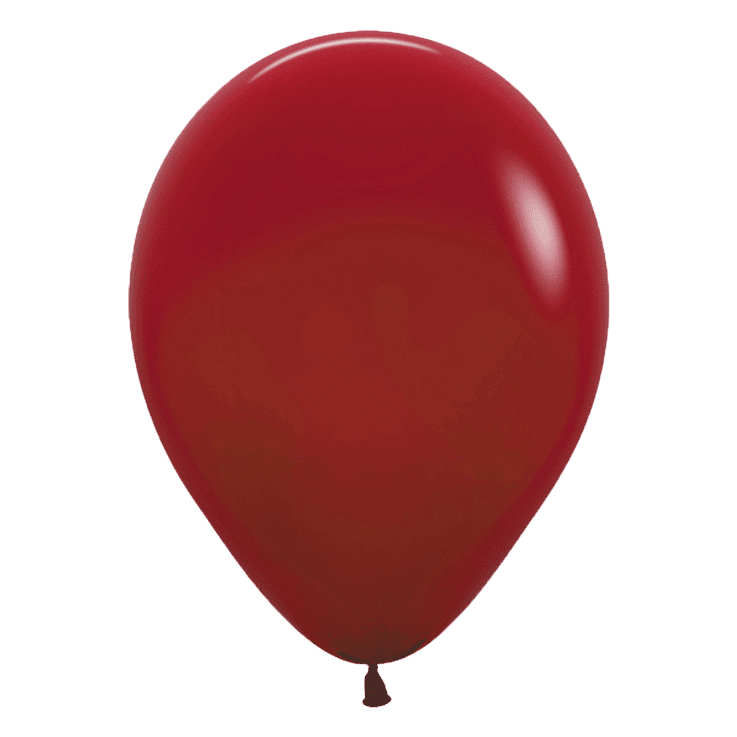 Bio-Luftballon 30 cm kirschrot