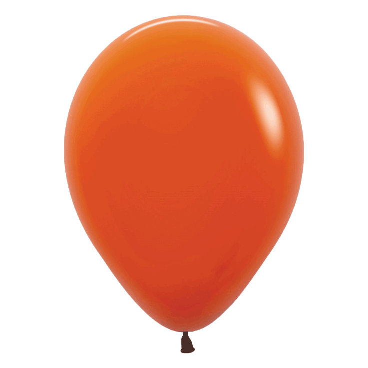 Bio Luftballon ø 30 cm dunkelorange