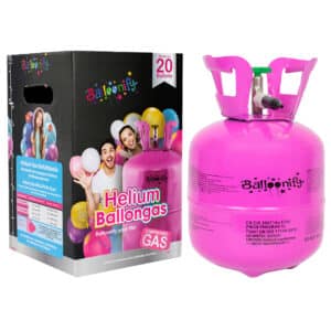 Bioloons® Ballongas Helium für bis zu 20 Luftballons