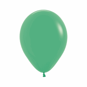 Bioloons Rundballon Grün (25cm) - für Dekorationen