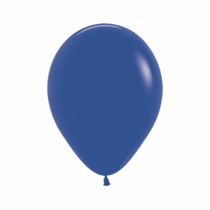 Bioloons Rundballon Königsblau (25cm) - TÜV-zertifizierte Qualität