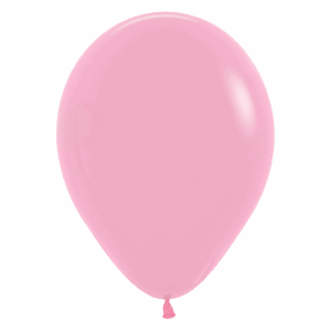 Bioloons Rundballon Rosa (30cm) - Premium Qualität