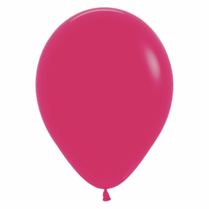 Bioloons Rundballon Himbeere (30cm) - Frei von Schadstoffen