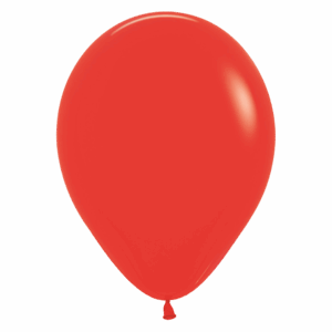 Bioloons Rundballon Rot (30cm) - für Dekorationen