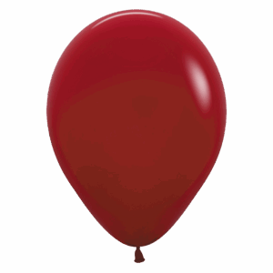 Bioloons Rundballon Kirschrot (30cm) - TÜV-zertifizierte Qualität