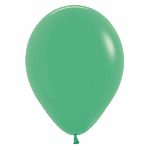Bioloons Rundballon Grün (30cm) - Premium Qualität