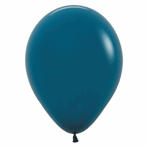 Bioloons Rundballon Azurblau (30cm) - TÜV-zertifizierte Qualität