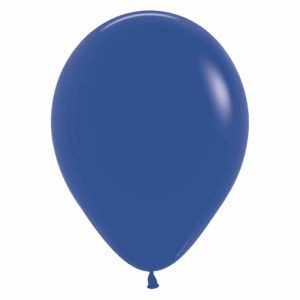 Bioloons Rundballon Königsblau (30cm) - Premium Qualität