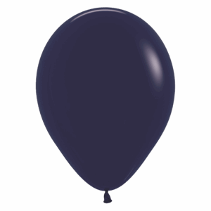 Bioloons Rundballon Marineblau (30cm) - biologisch abbaubar