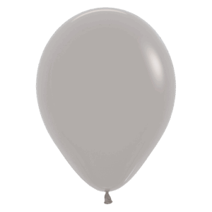 Bioloons Rundballon Grau (30cm) - Premium Qualität