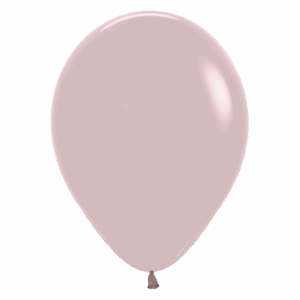 Bioloons Rundballon Creme Altrosa (30cm) - für Dekorationen