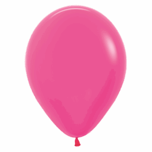 Bioloons Rundballon Neon Pink (30cm) - biologisch abbaubar