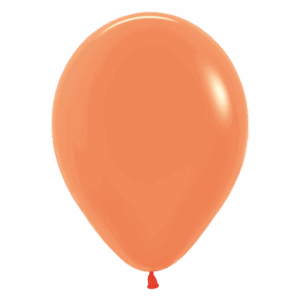 Bioloons Rundballon Neon Orange (30cm) - für Dekorationen