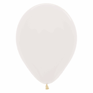 Bioloons Rundballon Kristallklar (30cm) - für Dekorationen