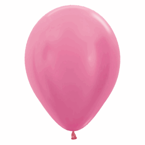 Bioloons Rundballon Samt Pink (30cm) - Frei von Schadstoffen