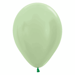 Bioloons Rundballon Samt Grün (30cm) - Frei von Schadstoffen